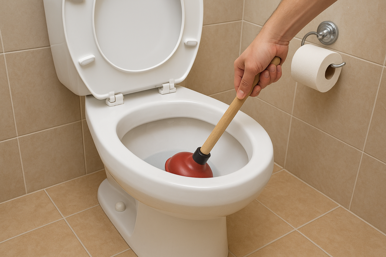 how to unclog a toilet