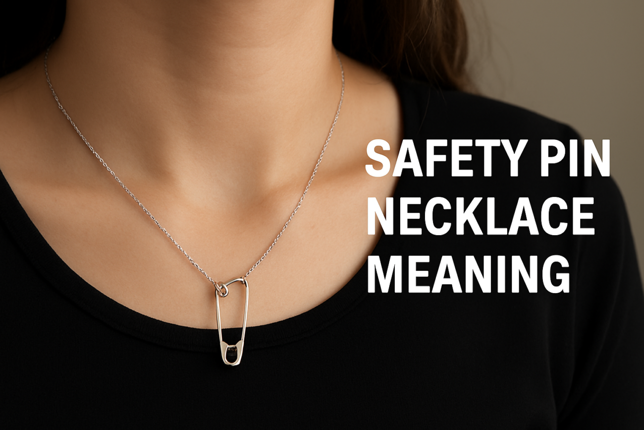 safety pin necklace meaning