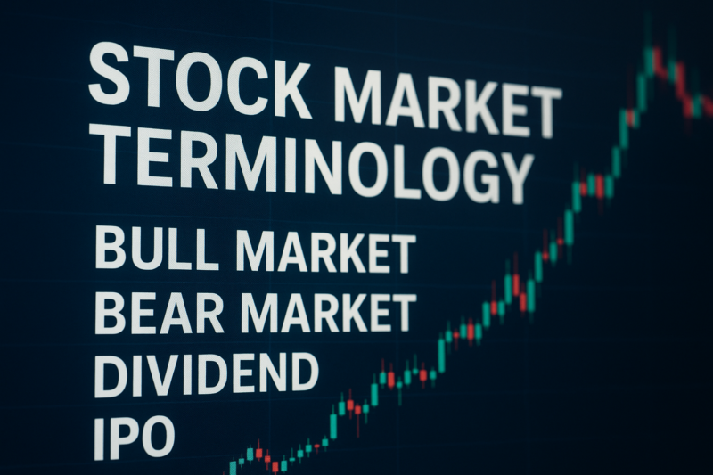Stock Market Terminology Explained: A Beginner’s Guide to Understanding Key Financial Terms